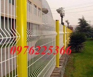 Hàng rào cột trái đào - Lắp đặt hàng rào cột trái đào