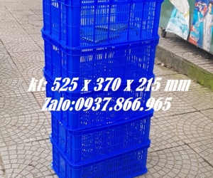 Rổ nhựa HPDE, sóng nhựa hở, sọt nhựa tại Long Biên, sọt đựng nông sản