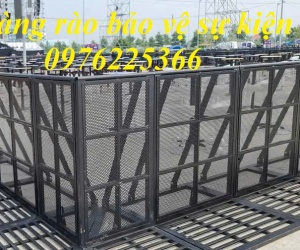 Hàng rào sự kiện - Sản xuất lắp đặt hàng rào sự kiện giá tốt 