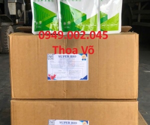 SUPER BIO – Vi sinh hỗ trợ đường ruột, tạo màu nước, xử lý ao nuôi