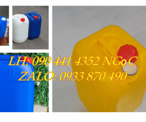 GIẢM GIÁ CAN NHỰA 25 LÍT ĐỰNG HÓA CHẤT, CAN NHỰA HDPE 30 LÍT LOẠI TỐT NHẤT 