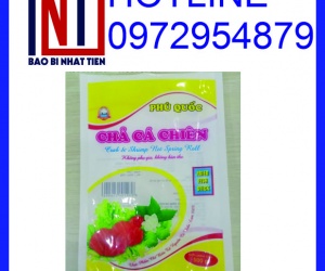Chuyên sản xuất bao bì đựng chả cá, túi PA/PE đựng chả cá