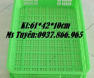 Sóng nhựa có lỗ cao 10, sọt nhựa rỗng, sóng nhựa, sọt cao 10cm, bán sọt nhựa