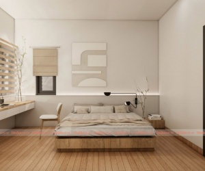 Phòng Ngủ Phong Cách Japandi Tại Vũng Tàu