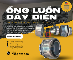 Phụ Kiện Ống Thép Luồn Dây Điện-Đầu Nối Ống Ruột Gà Với Tủ Điện-Đầu Nối Ống Mềm Kín Nước