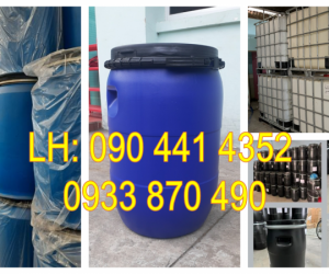 GIÁ VỎ THÙNG PHUY NHỰA 120 LÍT ĐỰNG CHẤT LỎNG HÓA HỌC CÔNG- NÔNG NGHIỆP 