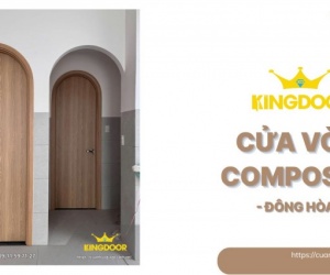Cửa Vòm Composite tại Đông Hòa | Đẹp, Bền & Giá Tốt Nhất