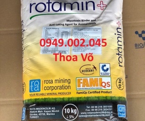 ROTAMIN – Khoáng Trộn, Khoáng Tạt Ngừa Cong Thân Đục Cơ Cho Tôm Cá Giá Tốt