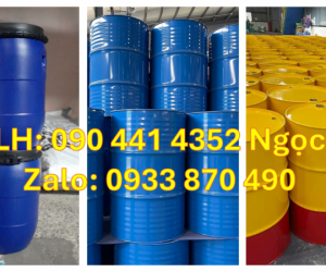 Thùng phuy sắt đựng axit đậm đặc, thùng phi sắt 220 lít chống cháy