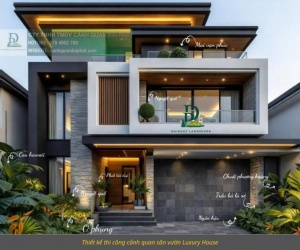 Thiết kế - Thi công - Cung cấp cây xanh trọn gói giá rẻ nhà ở cao cấp