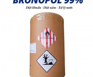 Bronopol 99% - Hoạt chất an toàn thay thế Xanh Malachite - Diệt khuẩn - Diệt nấm - Xử lý nước