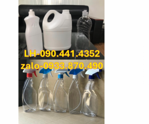 Can nhựa 2 lít tròn đựng dược phẩm, can nhựa 1 lít đựng kem dưỡng da 