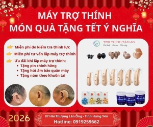 Máy Trợ thính – món quà tết giá trị tặng người thân nghe kém.