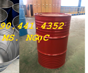 Bán thùng phuy sắt 220 lít TPHCM, Hà Nội, Ninh Thuận, Khánh Hòa… 
