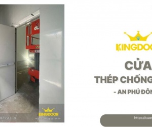 Cửa Thép Chống Cháy Tại An Phú Đông | An Toàn Bảo Vệ 24/7