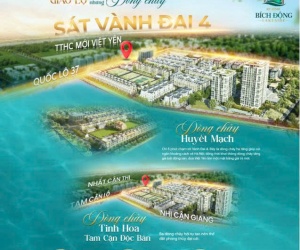 Bán lô liền kề Bích Động Lakeside - 114m2 – mặt đường 22m – giá chỉ từ 65 triệu/m²