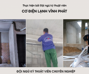 Dịch vụ chuyên thi công ống đồng Điều hòa âm tường giá rẻ nhất Thủ Đức – TPHCM
