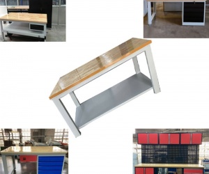 Bàn thao tác có 1 sàn KT: W2000xD1000xH800mm