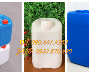 Can nhựa 30 lít đựng axit có khí, can nhựa 30L đựng mẫu thí nghiệm