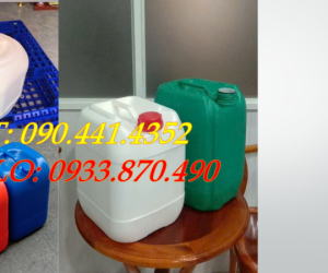 Can nhựa 30 lít đựng nhiên liệu dự trữ, can nhựa 25 lít đựng xăng sinh học 