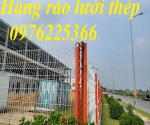 Giá lưới hàng rào sơn tĩnh điện D4, D5, D6, D8