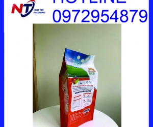 In túi đựng gạo 5kg giá rẻ, túi đựng gạo 5kg PA/PE