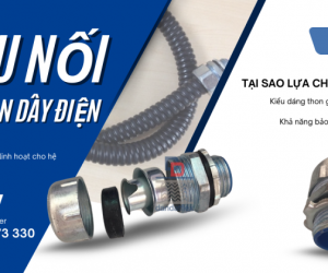 Đầu nối ống thép mềm luồn dây điện, Đầu nối ống ruột gà lõi thép bọc nhựa
