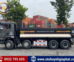 ĐẦU TƯ XE BEN HIỆU QUẢ – CHỌN NGAY SHACMAN H3000S 4 CHÂN 340HP