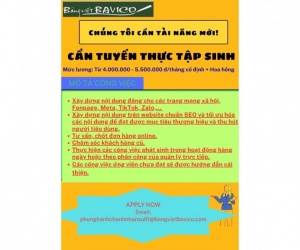 Thực Tập Sinh Marketing 