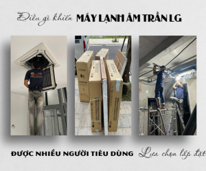 Tối ưu chi phí cho Studio với việc lắp đặt trọn gói Điều hòa âm trần LG 4HP giá rẻ