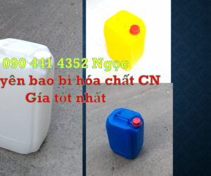 Can nhựa 20 lít vuông tại An Giang, can nhựa 25 lít đựng hóa chất tại Kiêng Giang 