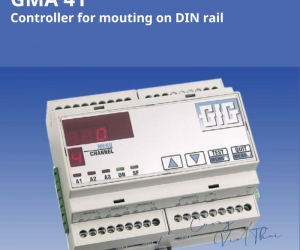 Bộ điều khiển GMA41 để gắn trên thanh ray DIN