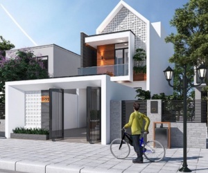 Mẫu Nhà Phố 2 Tầng Phong Cách Đương Đại Tại Vũng Tàu