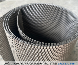 Lưới titan nguyên chất hàng có sẵn - titanium mesh - Vũ Tấn titanium