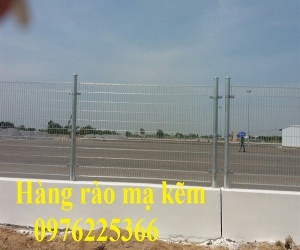 Hàng rào lưới thép khu công nghiệp D4, D5, D6