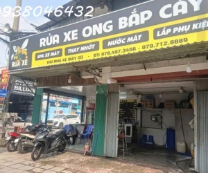 SANG NHƯỢNG TIỆM RỬA XE HAI MẶT TIỀN TẠI QUẬN 6, HỒ CHÍ MINH