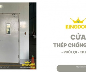 Cửa Thép Chống Cháy tại Phú Lợi, TP.HCM | Chuẩn PCCC