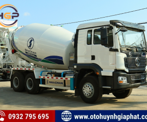 Bán xe bồn trộn Shacman H3000S dung tích 10 khối