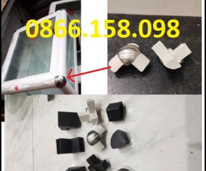 Bo góc tủ nhôm 2 chân, bo góc tủ nhôm 3 chân bền đẹp