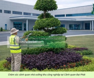 Dịch Vụ Cưa Cây, Cắt Cỏ Nhà Máy Tại KCN Amata Biên Hòa – An Toàn, Chuyên Nghiệp, Giá Tốt