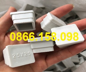 Bán sỉ nút nhựa bịt đầu sắt hộp vuông 25 giá rẻ