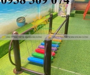 Cầu thăng bằng dao động mầm non,bộ vận động thăng bằng
