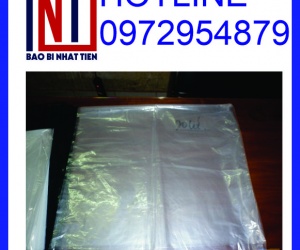 Sản xuất túi nhựa PE giá rẻ, túi nilon PE đa dạng quy cách