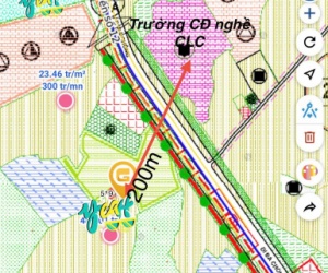 LÔ ĐẤT 100 FULL THỔ CƯ, 2 Ô TÔ TRÁNH, VIEW HỒ, VỈA HÈ RỘNG, GẦN KHU CÔNG NGHỆ CAO, 2,3 TỶ, HOÀ LẠC