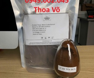 Cao Tỏi Đen Thủy Sản 1kg – Kháng Khuẩn, Tăng Đề Kháng, Hỗ Trợ Tiêu Hóa Cho Tôm Cá