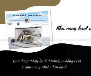 Nơi uy tín bán và lắp đặt Điều hòa MULTI 1 dàn nóng nhiều dàn lạnh 