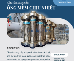 Ống Mềm Chịu Nhiệt Cho Hệ Thống Hơi Nóng Công Nghiệp 
