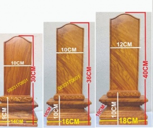Bài vị mẫu đơn giản, mẫu bài vị đơn giản, bài vị gỗ mẫu đơn giản