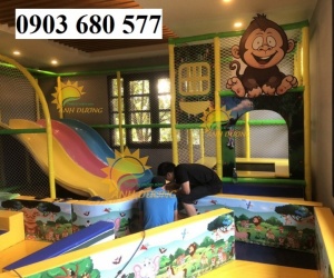 Chuyên thiết kế và thi công khu vui chơi trẻ em trong nhà và ngoài trời