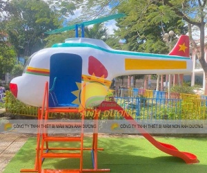Cầu trượt máy bay trực thăng cho bé giá rẻ TPHCM
